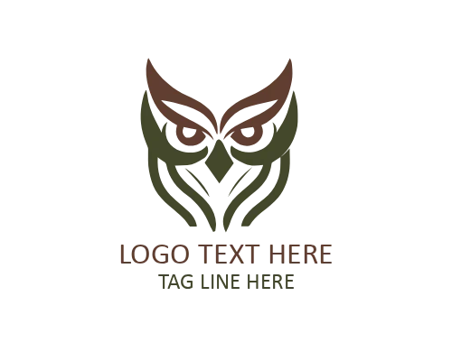 Owl Shield Logo for Protection and Strategy Brands