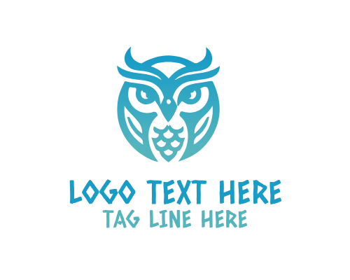 Owl Wing Spread Logo