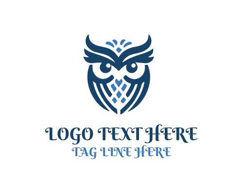 Owl Wings Spread Logo