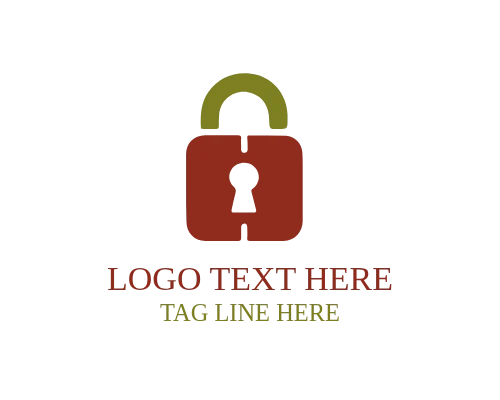  PAD LOCK Security Logo