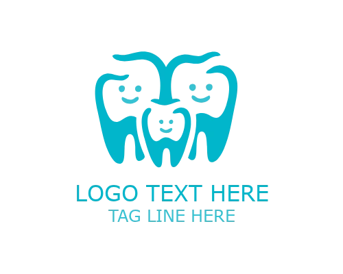 Paediatric Dentistry Logo for Kids Dental Care and Friendly Clinic Branding