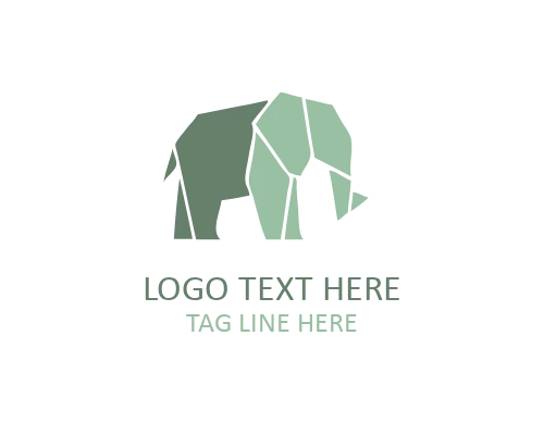 Paper Fold Creature Logo