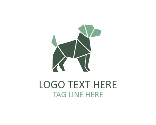 Paper Layer Craft Animal Logo