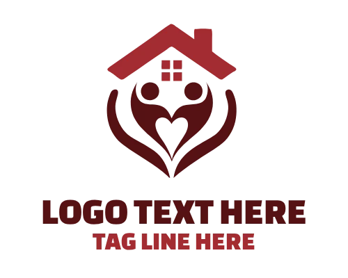 Parent Child Family Home Logo