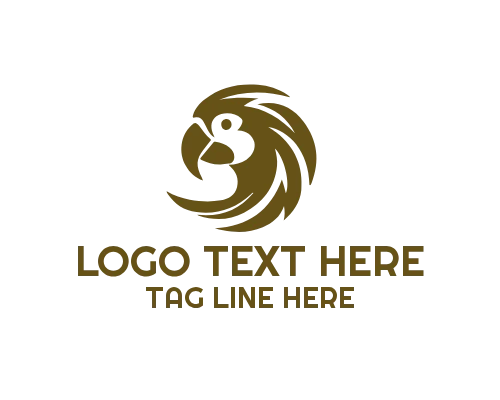  Parrot Exotic Style Logo