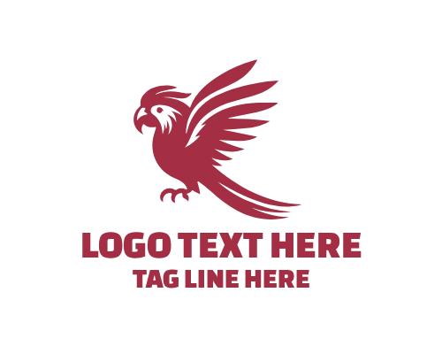 Parrot Flying Sky Logo