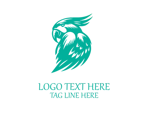  Parrot Head Icon Logo for Mascots, Apps, and Digital Brands