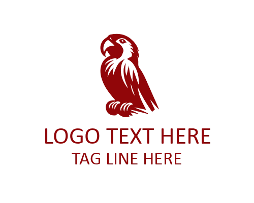 Parrot Mascot Logo
