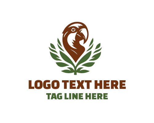 Parrot Vivid Feather Logo
