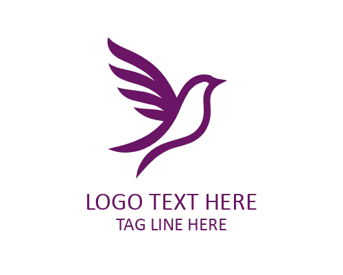 Pathway Flying Bird Logo