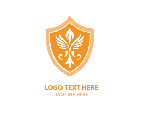 Patrimony Elegant Classic Shield Logo