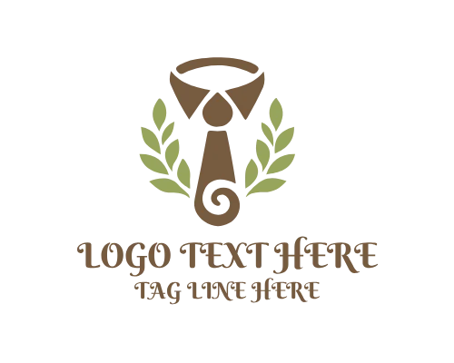  Patterned Fashion Tie Logo