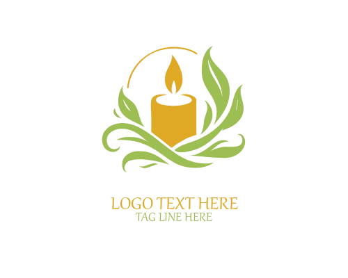  Peace Candle Logo