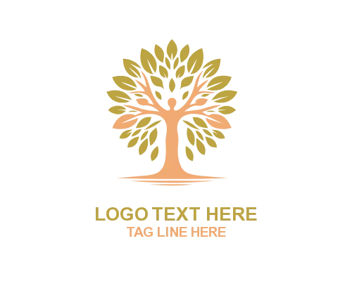 Peaceform Human Tree Logo