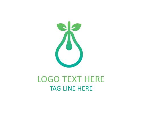 Pear Healthy Lifestyle Logo for Nutrition Brands and Wellness Communities