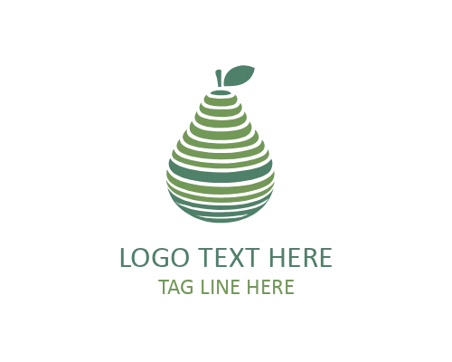 Pear Tech Modern Logo for Innovative Digital Products and Healthy Lifestyle Brands