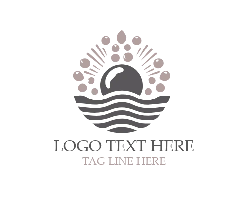 Pearl Lotus Logo for Luxury Jewelry, Fashion, and Beauty