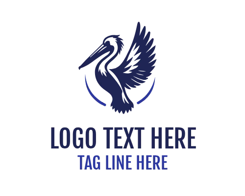 Pelican Marine Emblem Logo