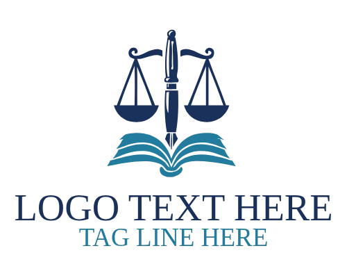 Pen Scale Legal Logo