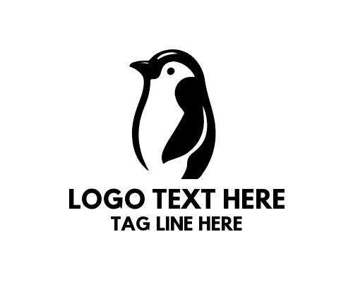 Penguin Cartoon Logo