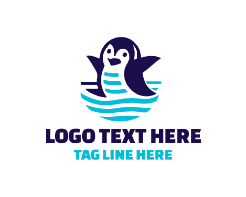  Penguin Huddle Logo