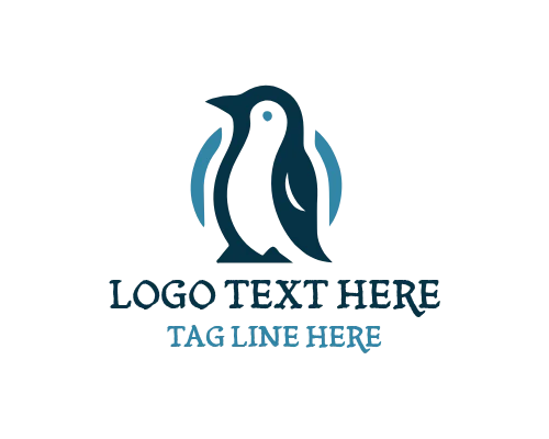 Penguin Ice Friends Logo