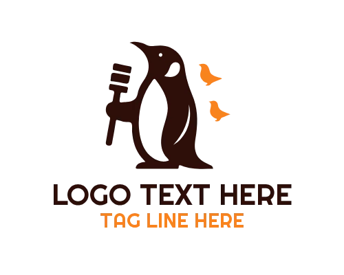 Penguin Minimal Logo