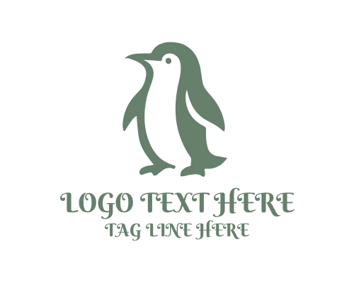 Penguin Winter Logo