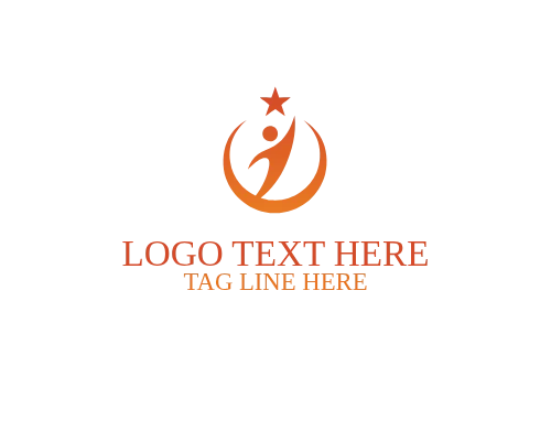 People Leadership Luxury Badge Logo