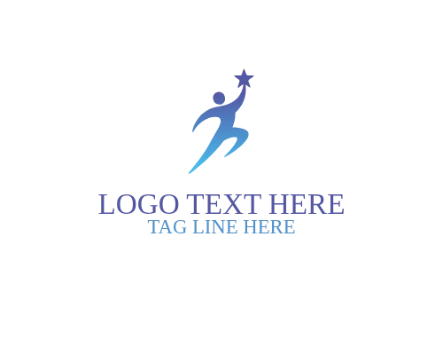 People Leadership Modern Circle Logo