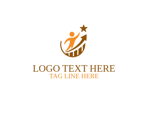 People Leadership Modern Minimal Logo