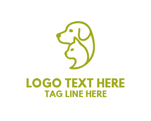 Pet Animals Icon Logo