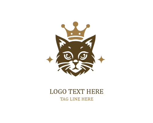 Pet Crown Paw Logo