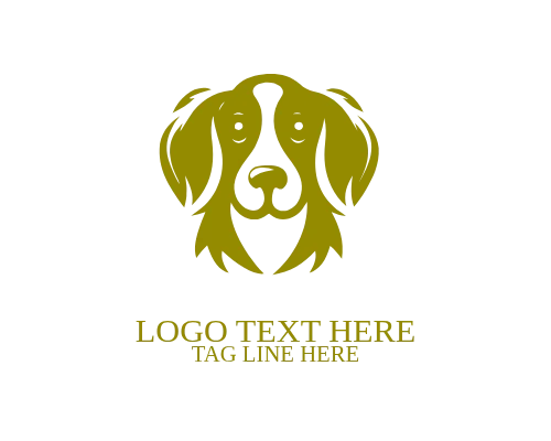 Pet Dog Grooming Logo