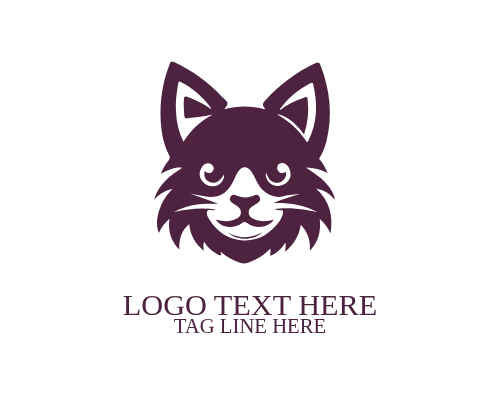 Pet Cat Shop Logo