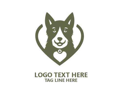 Pet Dog Veterinary Logo