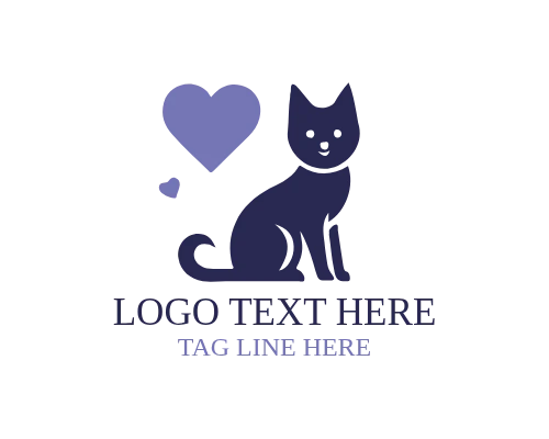  Pet Rescue Heart Logo