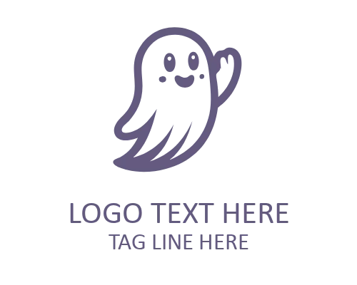 Phantom Ghost Mascot Logo