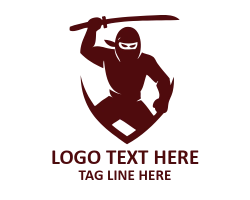 Phantom Ninja Mascot Logo