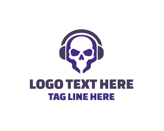  Phantom Skull Headphone Logo