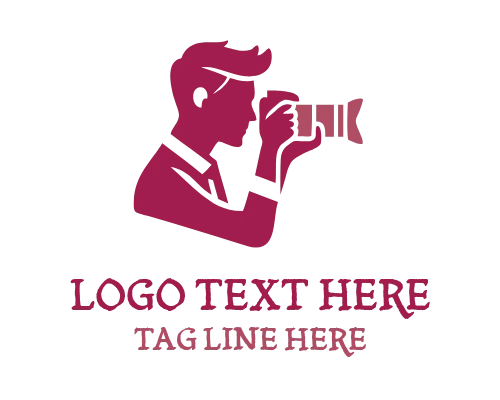 Photographer Art Logo