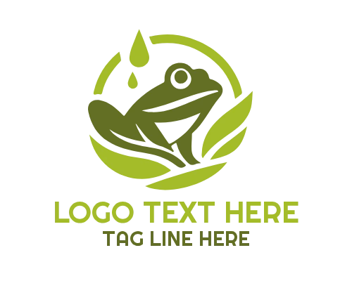 Photographer Frog  Logo