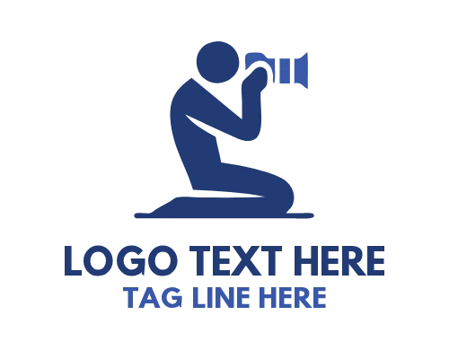Photographer Monogram Logo