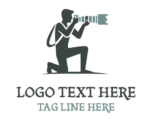 Photographer style Logo