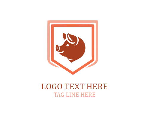 Pig Farm Badge Logo