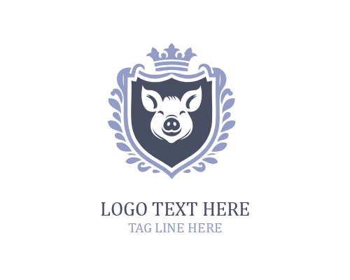 Pig Gaming Shield Logo