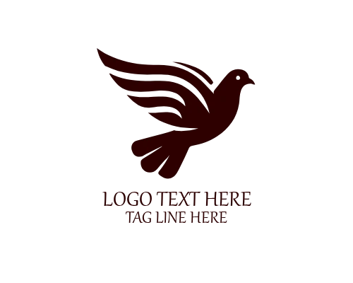 Pigeon Path Logo for Journey, Guidance, and Lifestyle Brands
