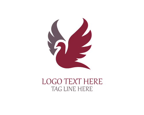 Pigeon Shield Emblem Logo for Trust and Heritage Brands