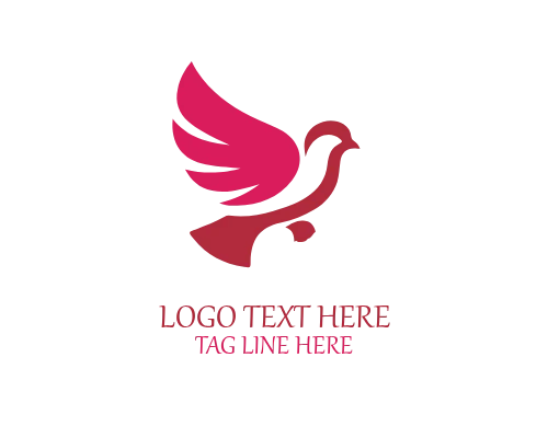 Pigeon Sky Circle Logo for Balance and Lifestyle Brands