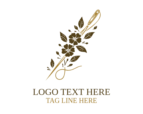 Pin Cushion Sewing Logo